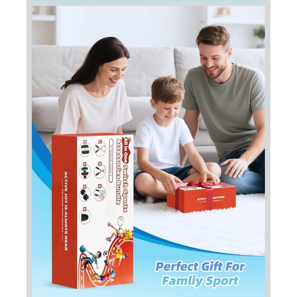 Switch Sports Accessories Kit for Nintendo Switch‎ 2(2025)/Switch...
